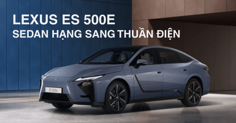 Thông số Lexus ES500e và những điểm vượt trội so với đối thủ 1 Lexus ES500e 2026