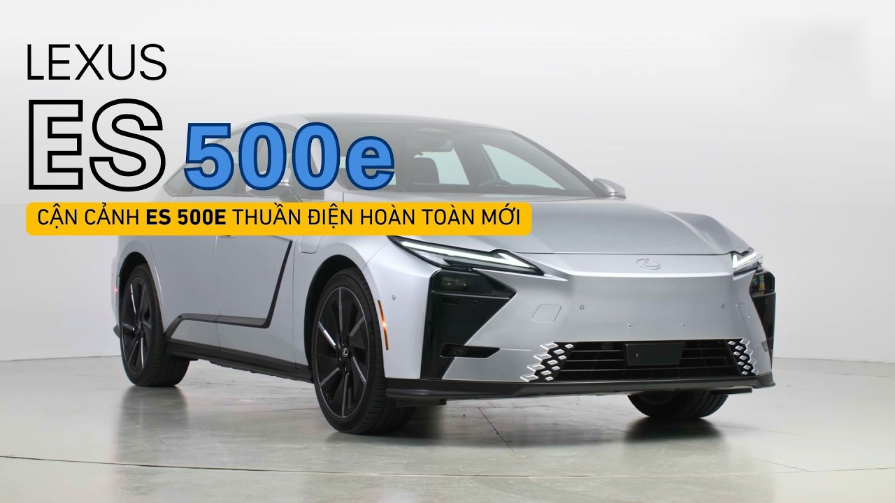 Lexus ES500e thuần điện và những điểm vượt trội so với xe xăng truyền thống 1 Lexus ES500e thuần điện